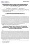 Experimentally Induced Cranial Cruciate Ligament Ruptures with Repair of Caudal Tibial Muscle and Evaluation of Its [1] [2] Outcome in Dogs