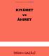 Hakîkat Kitâbevi Yayınları No: 06. KIYÂMET ve ÂHIRET İMÂM-I GAZÂLÎ