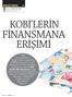 FİNANSMANA ERİŞİMİ KOBİ LERİN ARAŞTIRMA >>