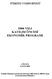 2006 YILI KATILIM ÖNCESİ EKONOMİK PROGRAMI