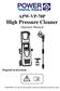 APW-VP-70P High Pressure Cleaner Operator Manual