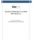 KİLER GAYRİMENKUL YATIRIM ORTAKLIĞI A.Ş. 01.01.2015-30.06.2015 YÖNETİM KURULU FAALİYET RAPORU