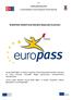 EUROPASS HARKETLİLİK BELGESİ BAŞVURU KLAVUZU