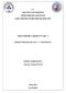 T.C. ERCİYES ÜNİVERSİTESİ MÜHENDİSLİK FAKÜLTESİ MEKATRONİK MÜHENDİSLİĞİ BÖLÜMÜ MEKATRONİK LABORATUVARI 2 ROBOT PROGRAMLAMA 1 / MOTOMAN