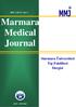 Marmara Medical Journal Marmara Üniversitesi Tıp Fakültesi Dergisi