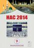 HAC 2014 Hollanda Diyanet Vakfı 2014 Yılı Hac Organizasyonu GİRİŞ