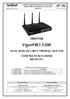 DRAYTEK VigorPRO 5300 DUAL WAN SECURITY FIREWALL ROUTER TANITMA VE KULLANMA KILAVUZU DRAYTEK. VigorPRO 5300