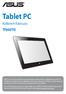 Tablet PC. Kullanım Kılavuzu TF600TG