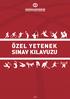 T.C. ANADOLU ÜNİVERSİTESİ SPOR BİLİMLERİ FAKÜLTESİ 2015-2016 ÖĞRETİM YILI ANTRENÖRLÜK EĞİTİMİ BÖLÜMÜ BEDEN EĞİTİMİ VE SPOR ÖĞRETMENLİĞİ BÖLÜMÜ