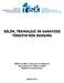 BİLİM, TEKNOLOJİ VE SANAYİDE TÜRKİYE NİN DURUMU. OECD nin Bilim, Teknoloji ve Sanayinin Görünümü 2014 Raporu ndaki Bilgilerle Hazırlanmıştır