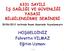 6331 SAYILI İŞ SAĞLIĞI VE GÜVENLİĞİ YASASI BİLGİLENDİRME SEMİNERİ. HOŞGELDİNİZ Fahrettin YILMAZ Eğitim Uzmanı