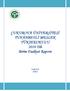 ÇUKUROVA ÜNİVERSİTESİ TUFANBEYLİ MESLEK YÜKSEKOKULU 2014 Yılı Birim Faaliyet Raporu