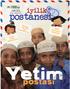 SAYI:11 Mart - Nisan 2013. Yetim. postası