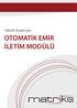 Teknik Analiz İçin OTOMATİK EMİR İLETİM MODÜLÜ