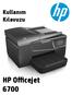 Kullanım Kılavuzu HP Oﬃcejet 6700