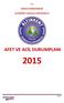 AFET VE ACİL DURUMPLANI