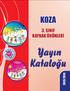 Değerli Eğitimciler, KOZA Yayın Grubu 40 yılı aşan öncelikli hedefi KOZA Yayın Grubu