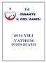 T.C OSMANİYE İL ÖZEL İDARESİ 2014 YILI YATIRIM PROGRAMI