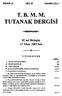 T. B. M. M. TUTANAK DERGİSİ