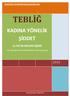 AKDENİZ KONFERANSI/BODRUM TEBLİĞ KADINA YÖNELİK ŞİDDET. Ln.AV.M.NALAN AŞKIN. 118-Y Yönetim Çevresi İstanbul Anadolu Yakası Federasyonu