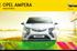 OPEL AMPERA. Sürücü El Kitabı