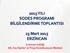 2015 YILI SODES PROGRAMI BİLGİLENDİRME TOPLANTISI. 23 Mart 2015 ERZİNCAN. Erzincan Valiliği AB, Dış İlişkiler ve Proje Koordinasyon Merkezi