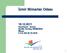 İzmir Mimarlar Odası. 15.12.2011 Hazırlayan - Sunan Şb.Md. Sevilay ARMAĞAN Mimar 0 312 284 66 76-3076