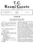 T.C. Resmî Gazete. Tesis tarihi : 7 Teşrinievvel 1336 15 MART 1931 PAZAR KANUN