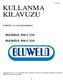 KILAVUZU BLUWELD BW-C 250 BLUWELD BW-C 350 İNVERTÖR MIG KAYNAK MAKİNASI 06-2014