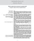 Böbrek transplantasyonu hastalarının retrospektif analizi Retrospective analysis of kidney transplanted patients