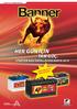 www.bannerbatteries.com HER GÜN İÇİN TAM GÜÇ. STARTER AKÜ ÜRÜN LİSTESİ MAYIS 2015 + MOTOSİKLET VE HOBİ AKÜLERİ.