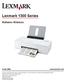 Lexmark 1300 Series. Kullanıcı Kılavuzu