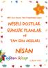 MEB Okul Öncesi Yeni Programına Uygun NİSAN. eğiten kitap. 11 Eylül 2013