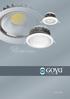 COB LED DOWNLIGHT ARMATÜRLER