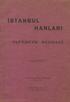 İSTANBUL HANLARI RL.FHBCTİK R H B R İ. İstanbul Umum Han Odabaşıları Derneği. Eminönü Fincancılar- Cad. Nasuhiye Sok. No. 11/1