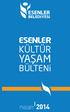 ESENLER KÜLTÜR YAŞAM. BÜLTENi