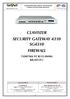 CLAVISTER SECURITY GATEWAY 4310 SG4310 FIREWALL