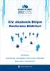 Akademik Bilişim 12. 1-3 Şubat 2012 Uşak. XIV. Akademik Bilişim Konferansı Bildirileri. Uşak Üniversitesi EDİTÖRLER