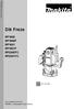 Dik Freze RP1800 RP1800F RP1801 RP1801F RP2300FC RP2301FC. TÜRKÇE (Orijinal Talimatlar) KULLANIM KILAVUZU ÖNEMLİ: Kullanmadan Önce Okuyun.