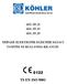 AEL.TF.22 AEL.TF.23 AEL.TF.25 TRİFAZE ELEKTRONİK ELEKTRİK SAYACI TANITIM VE KULLANMA KILAVUZU TS EN ISO 9001