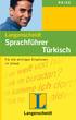 REISE. Sprachführer. Türkisch. Für alle wichtigen Situationen im Urlaub. Langenscheidt