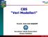 CBS Veri. CBS Veri Modelleri. Prof.Dr. Emin Zeki BAŞKENT. Karadeniz Teknik Üniversitesi Orman Fakültesi 2010, EZB