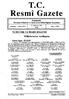 T.C. Resmî Gazete. Başbakanlık Mevzuatı Geliştirme ve Yayın Genel Müdürlüğünce Yayımlanır. 21 Temmuz 1998 SALI YÜRÜTME VE İDARE BÖLÜMÜ