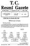 T.C. Resmî Gazete. Kuruluş Tarihi : ( 7 Teşrinievvel 1336 ) 7 Ekim 1920. 17 Şubat 1988 ÇARŞAMBA. Milletlerarası Sözleşme