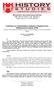 History Studies: International Journal of History ISSN: 1309 4173 (Online) 1309-4688 (Print) Volume 4 Issue 2, p. 121-134, July 2012