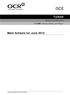 GCE. Turkish. Mark Scheme for June 2012. Advanced Subsidiary GCE Unit F889: Listening, Reading and Writing 1. Oxford Cambridge and RSA Examinations
