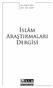 ISSN 1301-3289. islam ARAŞTIRMALARI. DERGiSi DIYA N!T VA~PI. T0Rı>IYB. L 1$!J.tfJ$$lll t J.I.Q!J;ll.}ı~ı'i1&.~ı ---