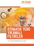 OTOMATiK TERS YIKAMALI FiLTRELER FİLTRASYONUN NOTALARI