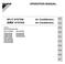 OPERATION MANUAL. Air Conditioners FHQ125CAVEB FXHQ100AVEB FHQ60CAVEB FHQ140CAVEB. MODELS (Ceiling Suspended type) English. Deutsch. Français.