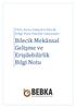 TR41 Bursa Eskişehir Bilecik Bölge Planı Hazırlık Çalışmaları. Bilecik Mekânsal Gelişme ve Erişilebilirlik Bilgi Notu
